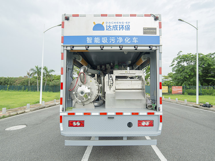 智能化吸污净化车粪便二次脱水