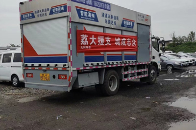 协助支援排涝抢险-污水净化